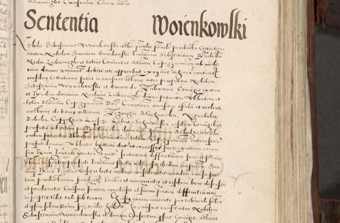 Zdjęcie nr 114 dla obiektu archiwalnego: Acta actorum, constitutionum, obligationum, resignationum, quietationum tempore R. D. Petr Myszkowski, episcopi Cracoviensis, qui post mortem R. D. Francisci Krasiński, episcopi Cracoviensis solius Dei optimi maximi benignitate, Serenissimi Stephani regis Poloniase favore et clementia ex Plocensi ad Cracoviensem auctoritate Ssmi Gregorii XIII successit ab anno 1577 mense Novembri ad annum 1591 mensem Aprilem successive acticatorum.