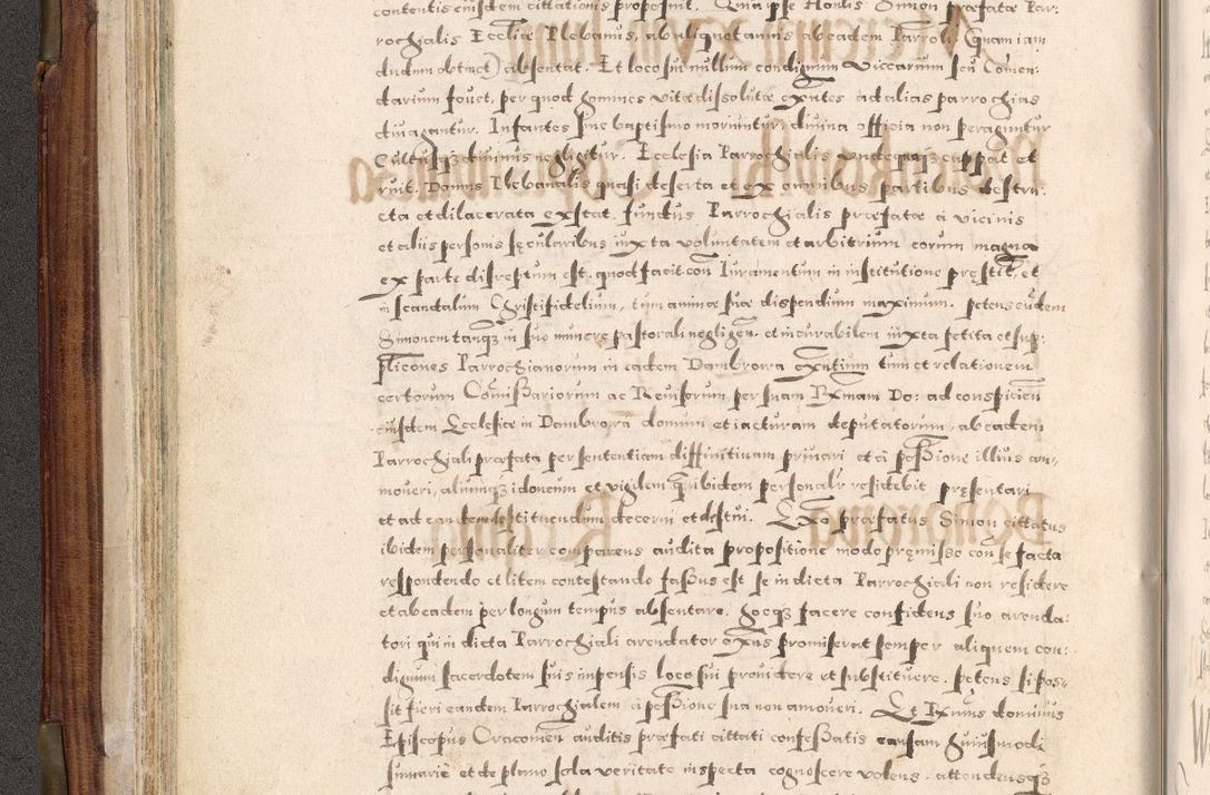 Zdjęcie nr 105 dla obiektu archiwalnego: Acta actorum, constitutionum, obligationum, resignationum, quietationum tempore R. D. Petr Myszkowski, episcopi Cracoviensis, qui post mortem R. D. Francisci Krasiński, episcopi Cracoviensis solius Dei optimi maximi benignitate, Serenissimi Stephani regis Poloniase favore et clementia ex Plocensi ad Cracoviensem auctoritate Ssmi Gregorii XIII successit ab anno 1577 mense Novembri ad annum 1591 mensem Aprilem successive acticatorum.
