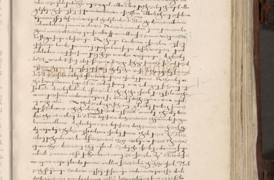 Zdjęcie nr 102 dla obiektu archiwalnego: Acta actorum, constitutionum, obligationum, resignationum, quietationum tempore R. D. Petr Myszkowski, episcopi Cracoviensis, qui post mortem R. D. Francisci Krasiński, episcopi Cracoviensis solius Dei optimi maximi benignitate, Serenissimi Stephani regis Poloniase favore et clementia ex Plocensi ad Cracoviensem auctoritate Ssmi Gregorii XIII successit ab anno 1577 mense Novembri ad annum 1591 mensem Aprilem successive acticatorum.
