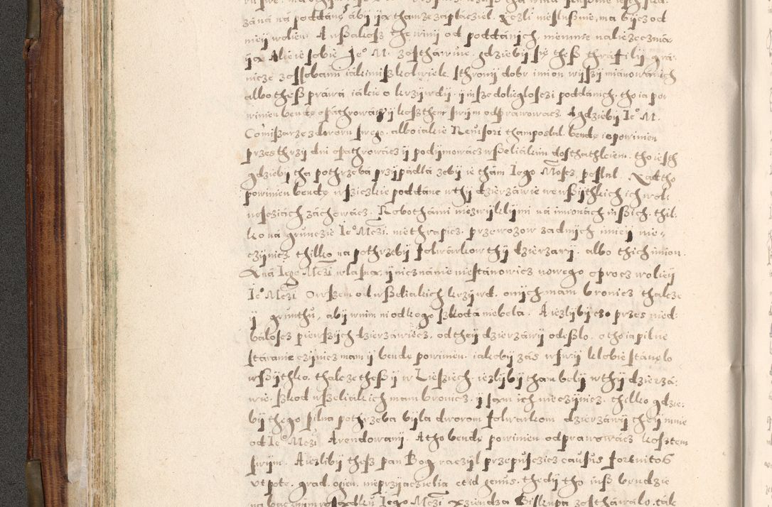 Zdjęcie nr 101 dla obiektu archiwalnego: Acta actorum, constitutionum, obligationum, resignationum, quietationum tempore R. D. Petr Myszkowski, episcopi Cracoviensis, qui post mortem R. D. Francisci Krasiński, episcopi Cracoviensis solius Dei optimi maximi benignitate, Serenissimi Stephani regis Poloniase favore et clementia ex Plocensi ad Cracoviensem auctoritate Ssmi Gregorii XIII successit ab anno 1577 mense Novembri ad annum 1591 mensem Aprilem successive acticatorum.