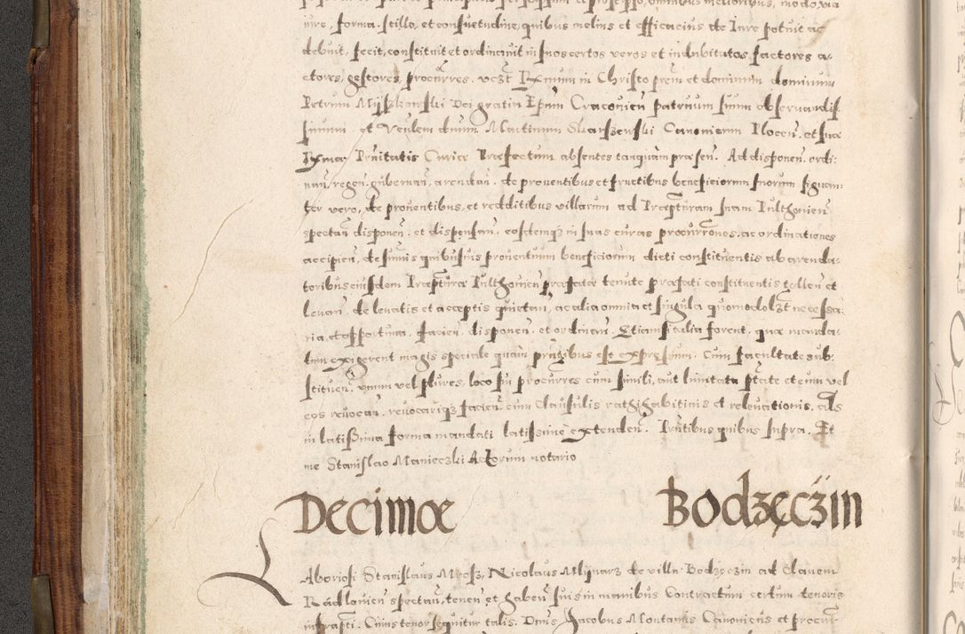 Zdjęcie nr 95 dla obiektu archiwalnego: Acta actorum, constitutionum, obligationum, resignationum, quietationum tempore R. D. Petr Myszkowski, episcopi Cracoviensis, qui post mortem R. D. Francisci Krasiński, episcopi Cracoviensis solius Dei optimi maximi benignitate, Serenissimi Stephani regis Poloniase favore et clementia ex Plocensi ad Cracoviensem auctoritate Ssmi Gregorii XIII successit ab anno 1577 mense Novembri ad annum 1591 mensem Aprilem successive acticatorum.