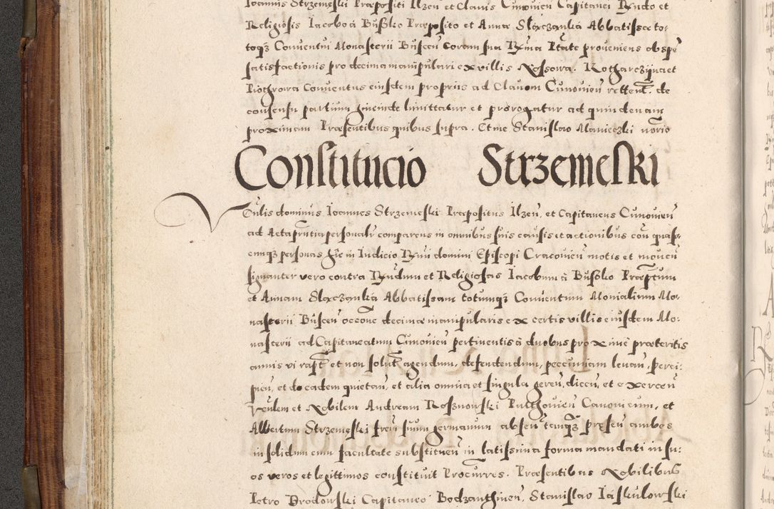Zdjęcie nr 79 dla obiektu archiwalnego: Acta actorum, constitutionum, obligationum, resignationum, quietationum tempore R. D. Petr Myszkowski, episcopi Cracoviensis, qui post mortem R. D. Francisci Krasiński, episcopi Cracoviensis solius Dei optimi maximi benignitate, Serenissimi Stephani regis Poloniase favore et clementia ex Plocensi ad Cracoviensem auctoritate Ssmi Gregorii XIII successit ab anno 1577 mense Novembri ad annum 1591 mensem Aprilem successive acticatorum.