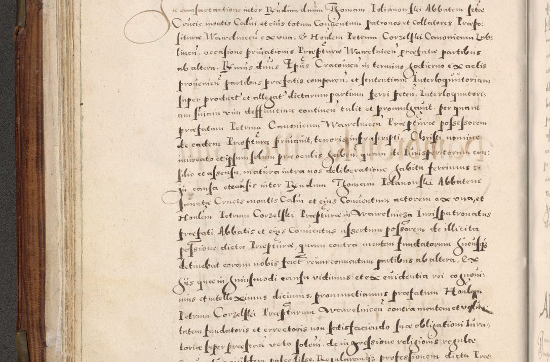 Zdjęcie nr 77 dla obiektu archiwalnego: Acta actorum, constitutionum, obligationum, resignationum, quietationum tempore R. D. Petr Myszkowski, episcopi Cracoviensis, qui post mortem R. D. Francisci Krasiński, episcopi Cracoviensis solius Dei optimi maximi benignitate, Serenissimi Stephani regis Poloniase favore et clementia ex Plocensi ad Cracoviensem auctoritate Ssmi Gregorii XIII successit ab anno 1577 mense Novembri ad annum 1591 mensem Aprilem successive acticatorum.