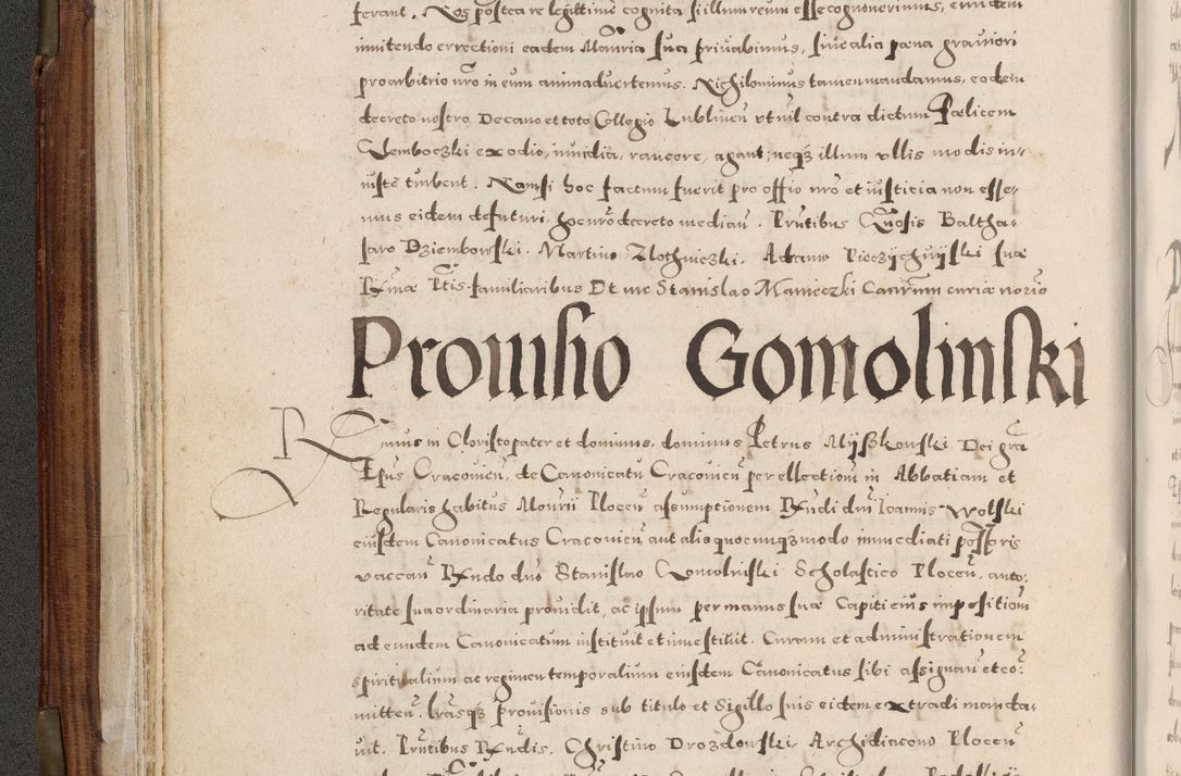 Zdjęcie nr 73 dla obiektu archiwalnego: Acta actorum, constitutionum, obligationum, resignationum, quietationum tempore R. D. Petr Myszkowski, episcopi Cracoviensis, qui post mortem R. D. Francisci Krasiński, episcopi Cracoviensis solius Dei optimi maximi benignitate, Serenissimi Stephani regis Poloniase favore et clementia ex Plocensi ad Cracoviensem auctoritate Ssmi Gregorii XIII successit ab anno 1577 mense Novembri ad annum 1591 mensem Aprilem successive acticatorum.