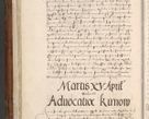 Zdjęcie nr 65 dla obiektu archiwalnego: Acta actorum, constitutionum, obligationum, resignationum, quietationum tempore R. D. Petr Myszkowski, episcopi Cracoviensis, qui post mortem R. D. Francisci Krasiński, episcopi Cracoviensis solius Dei optimi maximi benignitate, Serenissimi Stephani regis Poloniase favore et clementia ex Plocensi ad Cracoviensem auctoritate Ssmi Gregorii XIII successit ab anno 1577 mense Novembri ad annum 1591 mensem Aprilem successive acticatorum.