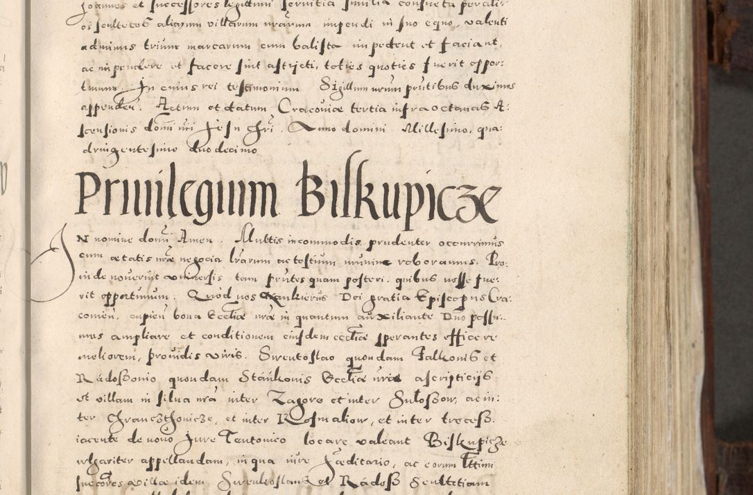 Zdjęcie nr 60 dla obiektu archiwalnego: Acta actorum, constitutionum, obligationum, resignationum, quietationum tempore R. D. Petr Myszkowski, episcopi Cracoviensis, qui post mortem R. D. Francisci Krasiński, episcopi Cracoviensis solius Dei optimi maximi benignitate, Serenissimi Stephani regis Poloniase favore et clementia ex Plocensi ad Cracoviensem auctoritate Ssmi Gregorii XIII successit ab anno 1577 mense Novembri ad annum 1591 mensem Aprilem successive acticatorum.