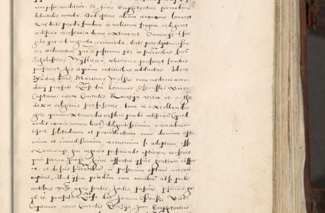 Zdjęcie nr 54 dla obiektu archiwalnego: Acta actorum, constitutionum, obligationum, resignationum, quietationum tempore R. D. Petr Myszkowski, episcopi Cracoviensis, qui post mortem R. D. Francisci Krasiński, episcopi Cracoviensis solius Dei optimi maximi benignitate, Serenissimi Stephani regis Poloniase favore et clementia ex Plocensi ad Cracoviensem auctoritate Ssmi Gregorii XIII successit ab anno 1577 mense Novembri ad annum 1591 mensem Aprilem successive acticatorum.