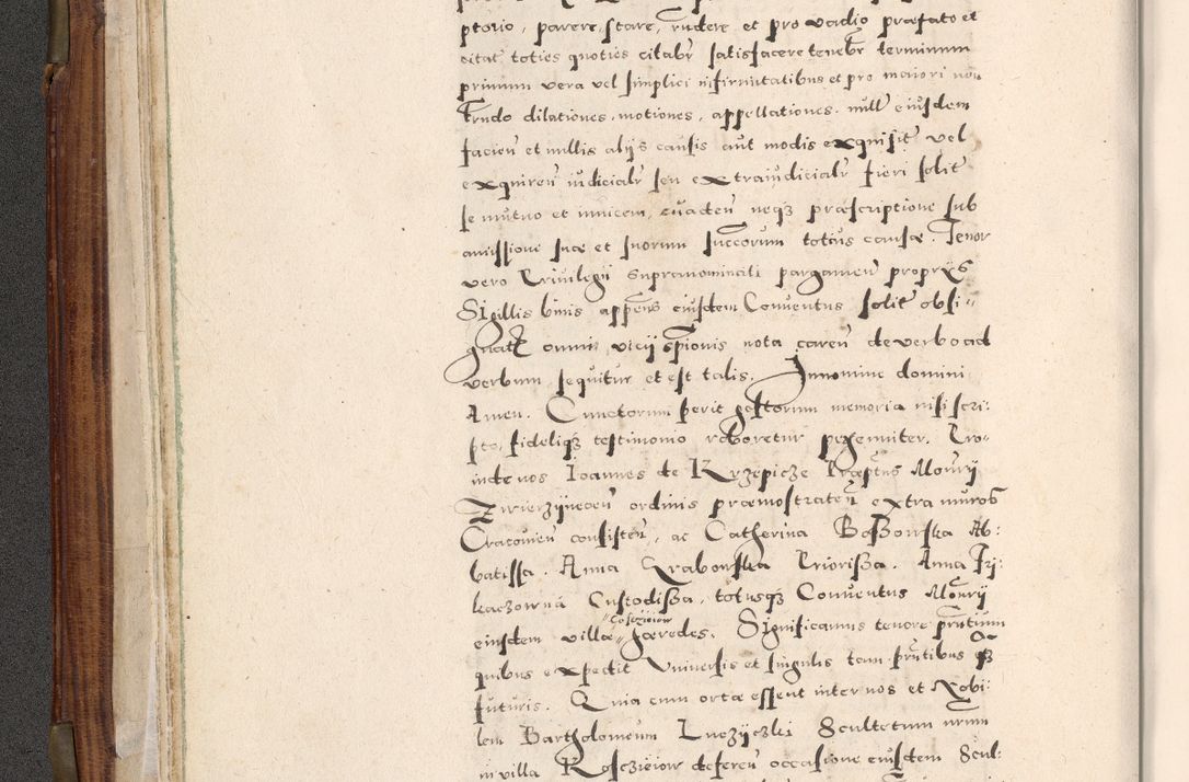 Zdjęcie nr 49 dla obiektu archiwalnego: Acta actorum, constitutionum, obligationum, resignationum, quietationum tempore R. D. Petr Myszkowski, episcopi Cracoviensis, qui post mortem R. D. Francisci Krasiński, episcopi Cracoviensis solius Dei optimi maximi benignitate, Serenissimi Stephani regis Poloniase favore et clementia ex Plocensi ad Cracoviensem auctoritate Ssmi Gregorii XIII successit ab anno 1577 mense Novembri ad annum 1591 mensem Aprilem successive acticatorum.