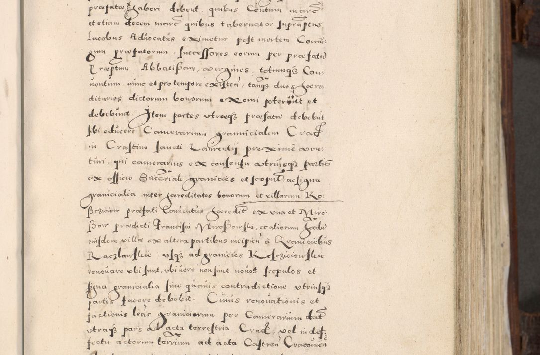 Zdjęcie nr 48 dla obiektu archiwalnego: Acta actorum, constitutionum, obligationum, resignationum, quietationum tempore R. D. Petr Myszkowski, episcopi Cracoviensis, qui post mortem R. D. Francisci Krasiński, episcopi Cracoviensis solius Dei optimi maximi benignitate, Serenissimi Stephani regis Poloniase favore et clementia ex Plocensi ad Cracoviensem auctoritate Ssmi Gregorii XIII successit ab anno 1577 mense Novembri ad annum 1591 mensem Aprilem successive acticatorum.