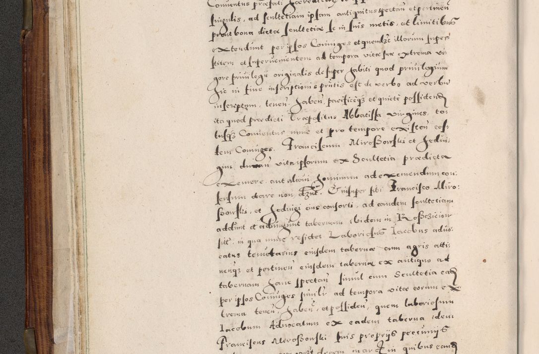 Zdjęcie nr 47 dla obiektu archiwalnego: Acta actorum, constitutionum, obligationum, resignationum, quietationum tempore R. D. Petr Myszkowski, episcopi Cracoviensis, qui post mortem R. D. Francisci Krasiński, episcopi Cracoviensis solius Dei optimi maximi benignitate, Serenissimi Stephani regis Poloniase favore et clementia ex Plocensi ad Cracoviensem auctoritate Ssmi Gregorii XIII successit ab anno 1577 mense Novembri ad annum 1591 mensem Aprilem successive acticatorum.