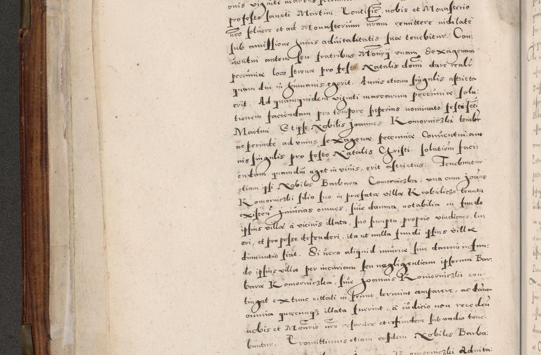 Zdjęcie nr 35 dla obiektu archiwalnego: Acta actorum, constitutionum, obligationum, resignationum, quietationum tempore R. D. Petr Myszkowski, episcopi Cracoviensis, qui post mortem R. D. Francisci Krasiński, episcopi Cracoviensis solius Dei optimi maximi benignitate, Serenissimi Stephani regis Poloniase favore et clementia ex Plocensi ad Cracoviensem auctoritate Ssmi Gregorii XIII successit ab anno 1577 mense Novembri ad annum 1591 mensem Aprilem successive acticatorum.