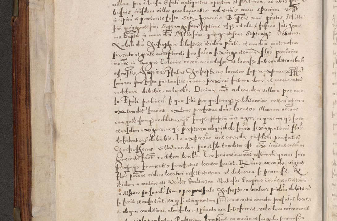 Zdjęcie nr 15 dla obiektu archiwalnego: Acta actorum, constitutionum, obligationum, resignationum, quietationum tempore R. D. Petr Myszkowski, episcopi Cracoviensis, qui post mortem R. D. Francisci Krasiński, episcopi Cracoviensis solius Dei optimi maximi benignitate, Serenissimi Stephani regis Poloniase favore et clementia ex Plocensi ad Cracoviensem auctoritate Ssmi Gregorii XIII successit ab anno 1577 mense Novembri ad annum 1591 mensem Aprilem successive acticatorum.