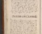 Zdjęcie nr 11 dla obiektu archiwalnego: Acta actorum, constitutionum, obligationum, resignationum, quietationum tempore R. D. Petr Myszkowski, episcopi Cracoviensis, qui post mortem R. D. Francisci Krasiński, episcopi Cracoviensis solius Dei optimi maximi benignitate, Serenissimi Stephani regis Poloniase favore et clementia ex Plocensi ad Cracoviensem auctoritate Ssmi Gregorii XIII successit ab anno 1577 mense Novembri ad annum 1591 mensem Aprilem successive acticatorum.