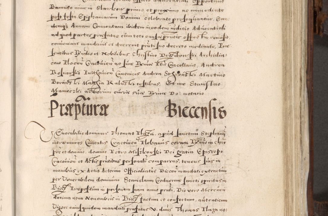 Zdjęcie nr 210 dla obiektu archiwalnego: Acta actorum, constitutionum, obligationum, resignationum, quietationum tempore R. D. Petr Myszkowski, episcopi Cracoviensis, qui post mortem R. D. Francisci Krasiński, episcopi Cracoviensis solius Dei optimi maximi benignitate, Serenissimi Stephani regis Poloniase favore et clementia ex Plocensi ad Cracoviensem auctoritate Ssmi Gregorii XIII successit ab anno 1577 mense Novembri ad annum 1591 mensem Aprilem successive acticatorum.