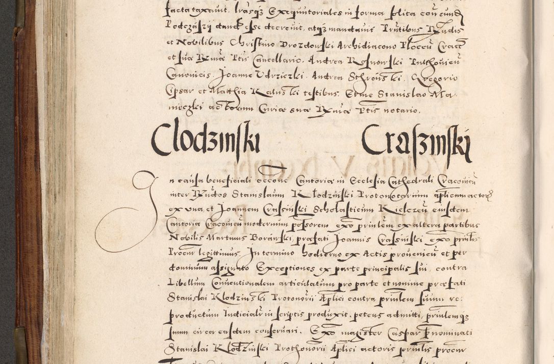 Zdjęcie nr 213 dla obiektu archiwalnego: Acta actorum, constitutionum, obligationum, resignationum, quietationum tempore R. D. Petr Myszkowski, episcopi Cracoviensis, qui post mortem R. D. Francisci Krasiński, episcopi Cracoviensis solius Dei optimi maximi benignitate, Serenissimi Stephani regis Poloniase favore et clementia ex Plocensi ad Cracoviensem auctoritate Ssmi Gregorii XIII successit ab anno 1577 mense Novembri ad annum 1591 mensem Aprilem successive acticatorum.