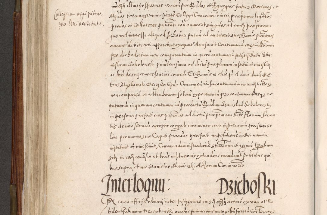 Zdjęcie nr 377 dla obiektu archiwalnego: Acta actorum, constitutionum, obligationum, resignationum, quietationum tempore R. D. Petr Myszkowski, episcopi Cracoviensis, qui post mortem R. D. Francisci Krasiński, episcopi Cracoviensis solius Dei optimi maximi benignitate, Serenissimi Stephani regis Poloniase favore et clementia ex Plocensi ad Cracoviensem auctoritate Ssmi Gregorii XIII successit ab anno 1577 mense Novembri ad annum 1591 mensem Aprilem successive acticatorum.