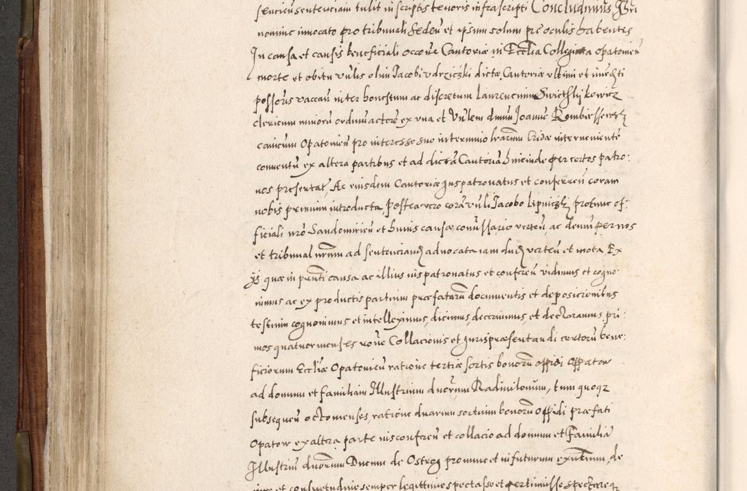 Zdjęcie nr 371 dla obiektu archiwalnego: Acta actorum, constitutionum, obligationum, resignationum, quietationum tempore R. D. Petr Myszkowski, episcopi Cracoviensis, qui post mortem R. D. Francisci Krasiński, episcopi Cracoviensis solius Dei optimi maximi benignitate, Serenissimi Stephani regis Poloniase favore et clementia ex Plocensi ad Cracoviensem auctoritate Ssmi Gregorii XIII successit ab anno 1577 mense Novembri ad annum 1591 mensem Aprilem successive acticatorum.