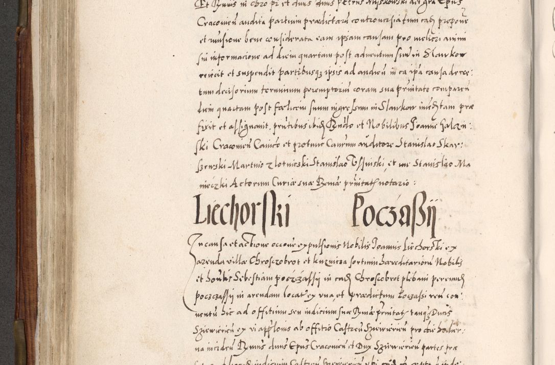 Zdjęcie nr 361 dla obiektu archiwalnego: Acta actorum, constitutionum, obligationum, resignationum, quietationum tempore R. D. Petr Myszkowski, episcopi Cracoviensis, qui post mortem R. D. Francisci Krasiński, episcopi Cracoviensis solius Dei optimi maximi benignitate, Serenissimi Stephani regis Poloniase favore et clementia ex Plocensi ad Cracoviensem auctoritate Ssmi Gregorii XIII successit ab anno 1577 mense Novembri ad annum 1591 mensem Aprilem successive acticatorum.