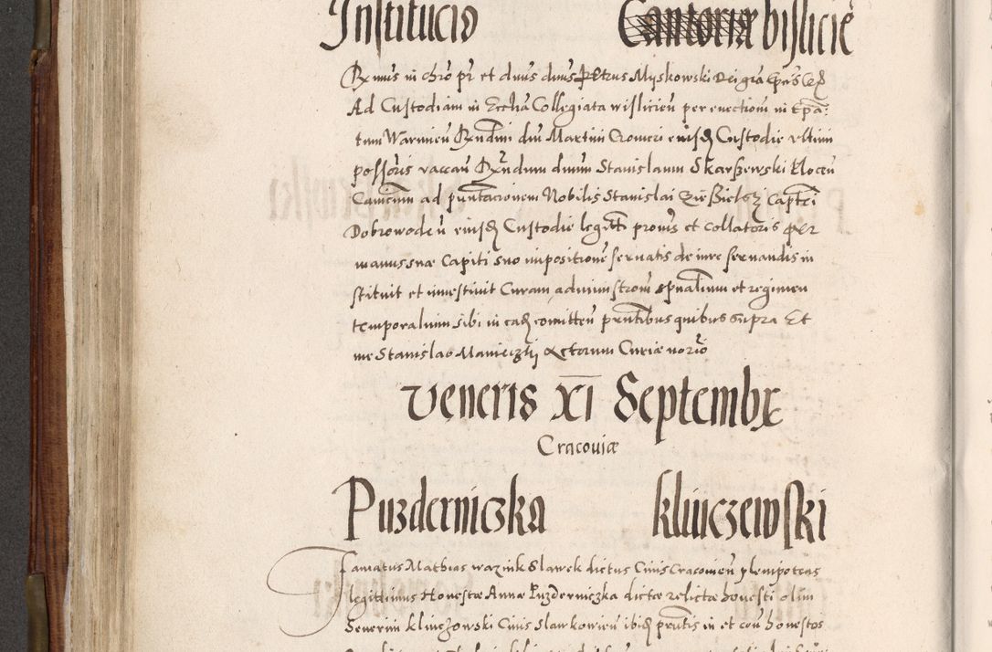 Zdjęcie nr 359 dla obiektu archiwalnego: Acta actorum, constitutionum, obligationum, resignationum, quietationum tempore R. D. Petr Myszkowski, episcopi Cracoviensis, qui post mortem R. D. Francisci Krasiński, episcopi Cracoviensis solius Dei optimi maximi benignitate, Serenissimi Stephani regis Poloniase favore et clementia ex Plocensi ad Cracoviensem auctoritate Ssmi Gregorii XIII successit ab anno 1577 mense Novembri ad annum 1591 mensem Aprilem successive acticatorum.