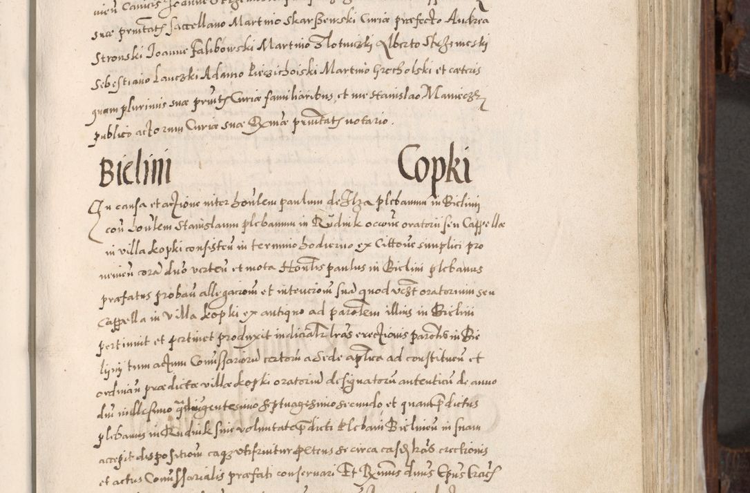 Zdjęcie nr 356 dla obiektu archiwalnego: Acta actorum, constitutionum, obligationum, resignationum, quietationum tempore R. D. Petr Myszkowski, episcopi Cracoviensis, qui post mortem R. D. Francisci Krasiński, episcopi Cracoviensis solius Dei optimi maximi benignitate, Serenissimi Stephani regis Poloniase favore et clementia ex Plocensi ad Cracoviensem auctoritate Ssmi Gregorii XIII successit ab anno 1577 mense Novembri ad annum 1591 mensem Aprilem successive acticatorum.