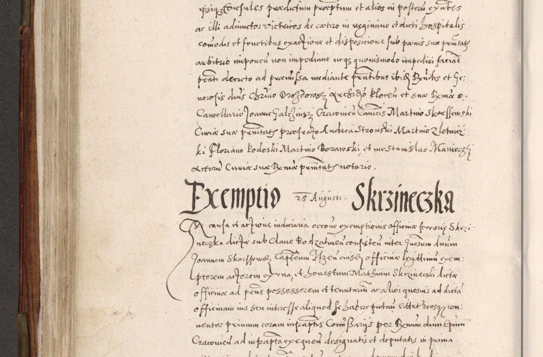Zdjęcie nr 349 dla obiektu archiwalnego: Acta actorum, constitutionum, obligationum, resignationum, quietationum tempore R. D. Petr Myszkowski, episcopi Cracoviensis, qui post mortem R. D. Francisci Krasiński, episcopi Cracoviensis solius Dei optimi maximi benignitate, Serenissimi Stephani regis Poloniase favore et clementia ex Plocensi ad Cracoviensem auctoritate Ssmi Gregorii XIII successit ab anno 1577 mense Novembri ad annum 1591 mensem Aprilem successive acticatorum.