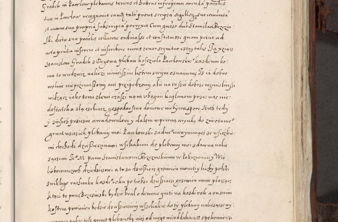 Zdjęcie nr 336 dla obiektu archiwalnego: Acta actorum, constitutionum, obligationum, resignationum, quietationum tempore R. D. Petr Myszkowski, episcopi Cracoviensis, qui post mortem R. D. Francisci Krasiński, episcopi Cracoviensis solius Dei optimi maximi benignitate, Serenissimi Stephani regis Poloniase favore et clementia ex Plocensi ad Cracoviensem auctoritate Ssmi Gregorii XIII successit ab anno 1577 mense Novembri ad annum 1591 mensem Aprilem successive acticatorum.