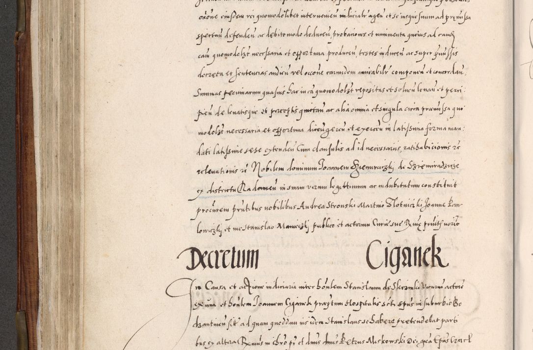 Zdjęcie nr 325 dla obiektu archiwalnego: Acta actorum, constitutionum, obligationum, resignationum, quietationum tempore R. D. Petr Myszkowski, episcopi Cracoviensis, qui post mortem R. D. Francisci Krasiński, episcopi Cracoviensis solius Dei optimi maximi benignitate, Serenissimi Stephani regis Poloniase favore et clementia ex Plocensi ad Cracoviensem auctoritate Ssmi Gregorii XIII successit ab anno 1577 mense Novembri ad annum 1591 mensem Aprilem successive acticatorum.