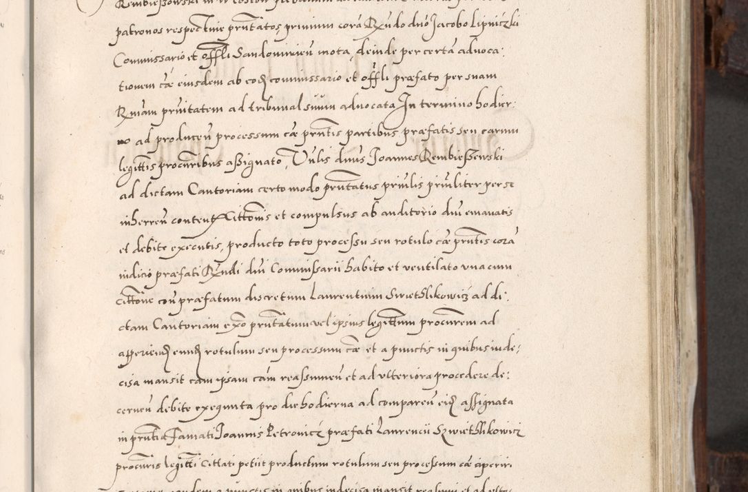 Zdjęcie nr 312 dla obiektu archiwalnego: Acta actorum, constitutionum, obligationum, resignationum, quietationum tempore R. D. Petr Myszkowski, episcopi Cracoviensis, qui post mortem R. D. Francisci Krasiński, episcopi Cracoviensis solius Dei optimi maximi benignitate, Serenissimi Stephani regis Poloniase favore et clementia ex Plocensi ad Cracoviensem auctoritate Ssmi Gregorii XIII successit ab anno 1577 mense Novembri ad annum 1591 mensem Aprilem successive acticatorum.