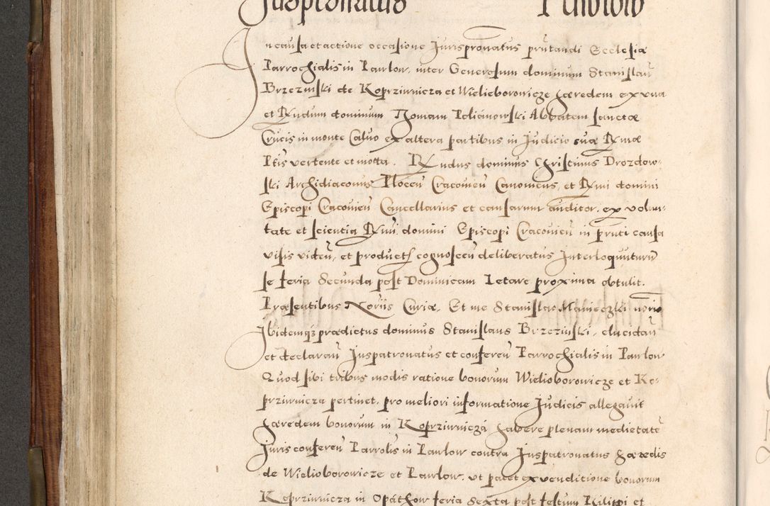 Zdjęcie nr 287 dla obiektu archiwalnego: Acta actorum, constitutionum, obligationum, resignationum, quietationum tempore R. D. Petr Myszkowski, episcopi Cracoviensis, qui post mortem R. D. Francisci Krasiński, episcopi Cracoviensis solius Dei optimi maximi benignitate, Serenissimi Stephani regis Poloniase favore et clementia ex Plocensi ad Cracoviensem auctoritate Ssmi Gregorii XIII successit ab anno 1577 mense Novembri ad annum 1591 mensem Aprilem successive acticatorum.