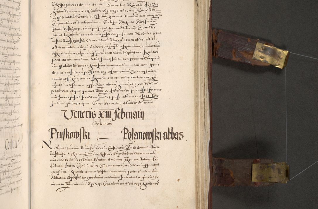 Zdjęcie nr 264 dla obiektu archiwalnego: Acta actorum, constitutionum, obligationum, resignationum, quietationum tempore R. D. Petr Myszkowski, episcopi Cracoviensis, qui post mortem R. D. Francisci Krasiński, episcopi Cracoviensis solius Dei optimi maximi benignitate, Serenissimi Stephani regis Poloniase favore et clementia ex Plocensi ad Cracoviensem auctoritate Ssmi Gregorii XIII successit ab anno 1577 mense Novembri ad annum 1591 mensem Aprilem successive acticatorum.