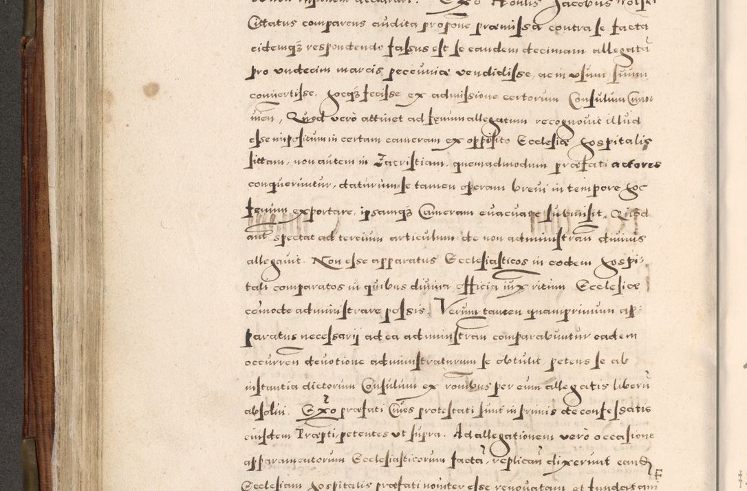 Zdjęcie nr 269 dla obiektu archiwalnego: Acta actorum, constitutionum, obligationum, resignationum, quietationum tempore R. D. Petr Myszkowski, episcopi Cracoviensis, qui post mortem R. D. Francisci Krasiński, episcopi Cracoviensis solius Dei optimi maximi benignitate, Serenissimi Stephani regis Poloniase favore et clementia ex Plocensi ad Cracoviensem auctoritate Ssmi Gregorii XIII successit ab anno 1577 mense Novembri ad annum 1591 mensem Aprilem successive acticatorum.