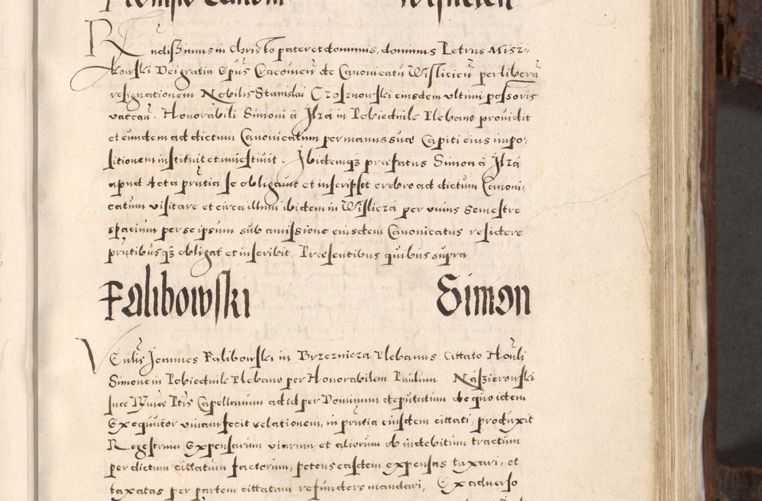 Zdjęcie nr 230 dla obiektu archiwalnego: Acta actorum, constitutionum, obligationum, resignationum, quietationum tempore R. D. Petr Myszkowski, episcopi Cracoviensis, qui post mortem R. D. Francisci Krasiński, episcopi Cracoviensis solius Dei optimi maximi benignitate, Serenissimi Stephani regis Poloniase favore et clementia ex Plocensi ad Cracoviensem auctoritate Ssmi Gregorii XIII successit ab anno 1577 mense Novembri ad annum 1591 mensem Aprilem successive acticatorum.