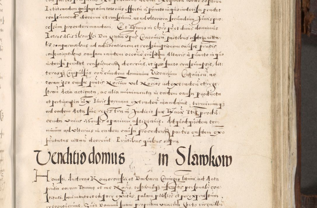 Zdjęcie nr 226 dla obiektu archiwalnego: Acta actorum, constitutionum, obligationum, resignationum, quietationum tempore R. D. Petr Myszkowski, episcopi Cracoviensis, qui post mortem R. D. Francisci Krasiński, episcopi Cracoviensis solius Dei optimi maximi benignitate, Serenissimi Stephani regis Poloniase favore et clementia ex Plocensi ad Cracoviensem auctoritate Ssmi Gregorii XIII successit ab anno 1577 mense Novembri ad annum 1591 mensem Aprilem successive acticatorum.