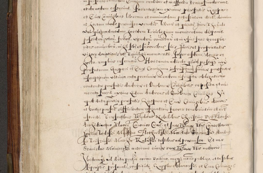 Zdjęcie nr 227 dla obiektu archiwalnego: Acta actorum, constitutionum, obligationum, resignationum, quietationum tempore R. D. Petr Myszkowski, episcopi Cracoviensis, qui post mortem R. D. Francisci Krasiński, episcopi Cracoviensis solius Dei optimi maximi benignitate, Serenissimi Stephani regis Poloniase favore et clementia ex Plocensi ad Cracoviensem auctoritate Ssmi Gregorii XIII successit ab anno 1577 mense Novembri ad annum 1591 mensem Aprilem successive acticatorum.
