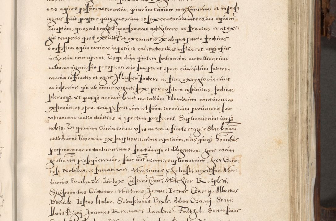 Zdjęcie nr 218 dla obiektu archiwalnego: Acta actorum, constitutionum, obligationum, resignationum, quietationum tempore R. D. Petr Myszkowski, episcopi Cracoviensis, qui post mortem R. D. Francisci Krasiński, episcopi Cracoviensis solius Dei optimi maximi benignitate, Serenissimi Stephani regis Poloniase favore et clementia ex Plocensi ad Cracoviensem auctoritate Ssmi Gregorii XIII successit ab anno 1577 mense Novembri ad annum 1591 mensem Aprilem successive acticatorum.