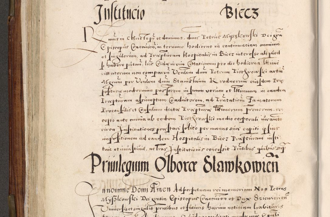 Zdjęcie nr 217 dla obiektu archiwalnego: Acta actorum, constitutionum, obligationum, resignationum, quietationum tempore R. D. Petr Myszkowski, episcopi Cracoviensis, qui post mortem R. D. Francisci Krasiński, episcopi Cracoviensis solius Dei optimi maximi benignitate, Serenissimi Stephani regis Poloniase favore et clementia ex Plocensi ad Cracoviensem auctoritate Ssmi Gregorii XIII successit ab anno 1577 mense Novembri ad annum 1591 mensem Aprilem successive acticatorum.