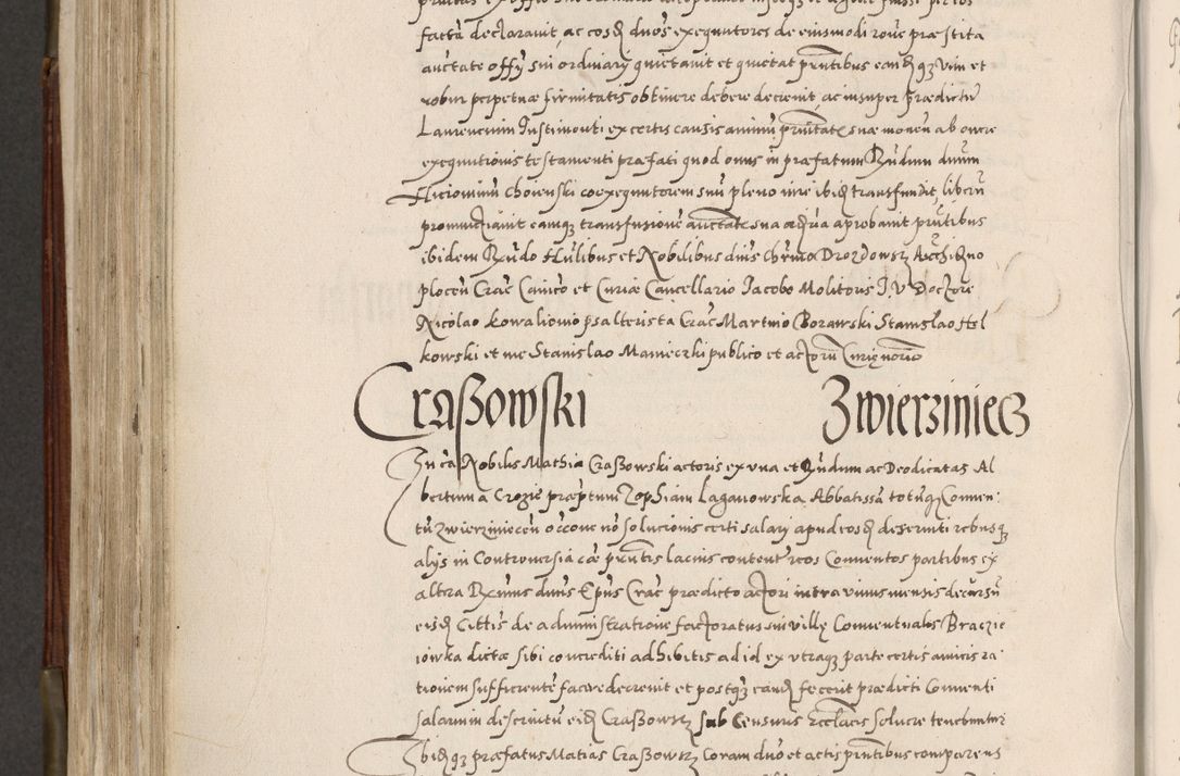 Zdjęcie nr 589 dla obiektu archiwalnego: Acta actorum, constitutionum, obligationum, resignationum, quietationum tempore R. D. Petr Myszkowski, episcopi Cracoviensis, qui post mortem R. D. Francisci Krasiński, episcopi Cracoviensis solius Dei optimi maximi benignitate, Serenissimi Stephani regis Poloniase favore et clementia ex Plocensi ad Cracoviensem auctoritate Ssmi Gregorii XIII successit ab anno 1577 mense Novembri ad annum 1591 mensem Aprilem successive acticatorum.