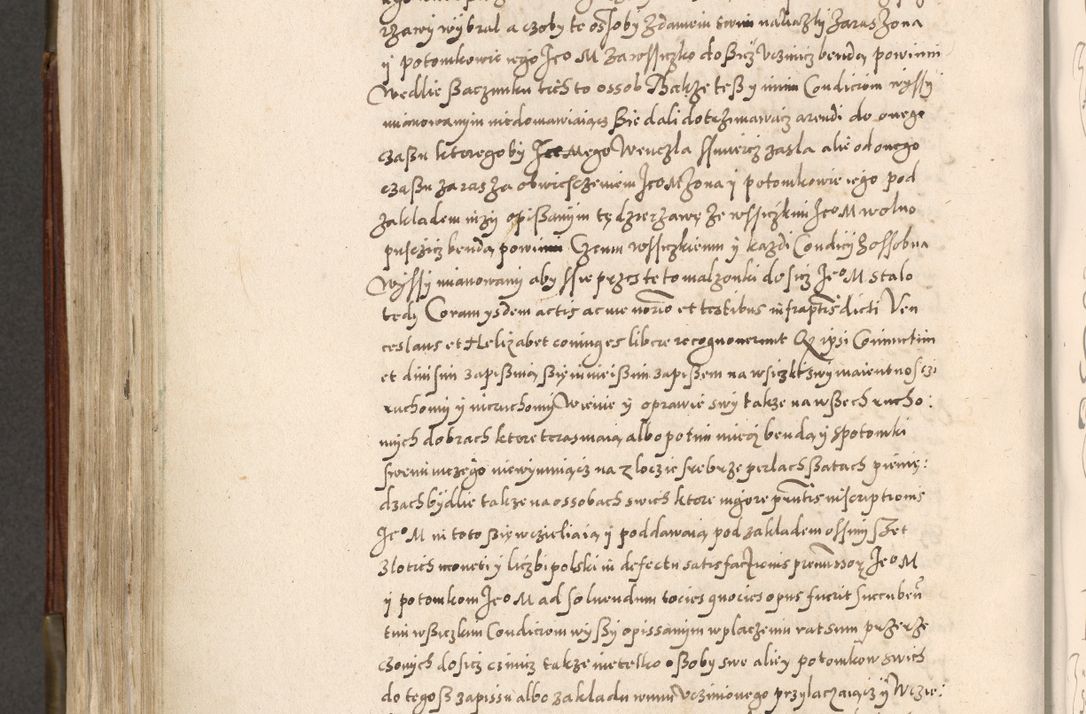 Zdjęcie nr 581 dla obiektu archiwalnego: Acta actorum, constitutionum, obligationum, resignationum, quietationum tempore R. D. Petr Myszkowski, episcopi Cracoviensis, qui post mortem R. D. Francisci Krasiński, episcopi Cracoviensis solius Dei optimi maximi benignitate, Serenissimi Stephani regis Poloniase favore et clementia ex Plocensi ad Cracoviensem auctoritate Ssmi Gregorii XIII successit ab anno 1577 mense Novembri ad annum 1591 mensem Aprilem successive acticatorum.