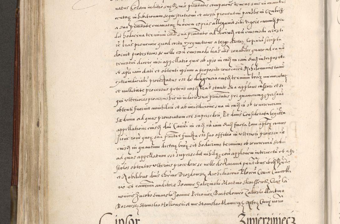 Zdjęcie nr 567 dla obiektu archiwalnego: Acta actorum, constitutionum, obligationum, resignationum, quietationum tempore R. D. Petr Myszkowski, episcopi Cracoviensis, qui post mortem R. D. Francisci Krasiński, episcopi Cracoviensis solius Dei optimi maximi benignitate, Serenissimi Stephani regis Poloniase favore et clementia ex Plocensi ad Cracoviensem auctoritate Ssmi Gregorii XIII successit ab anno 1577 mense Novembri ad annum 1591 mensem Aprilem successive acticatorum.