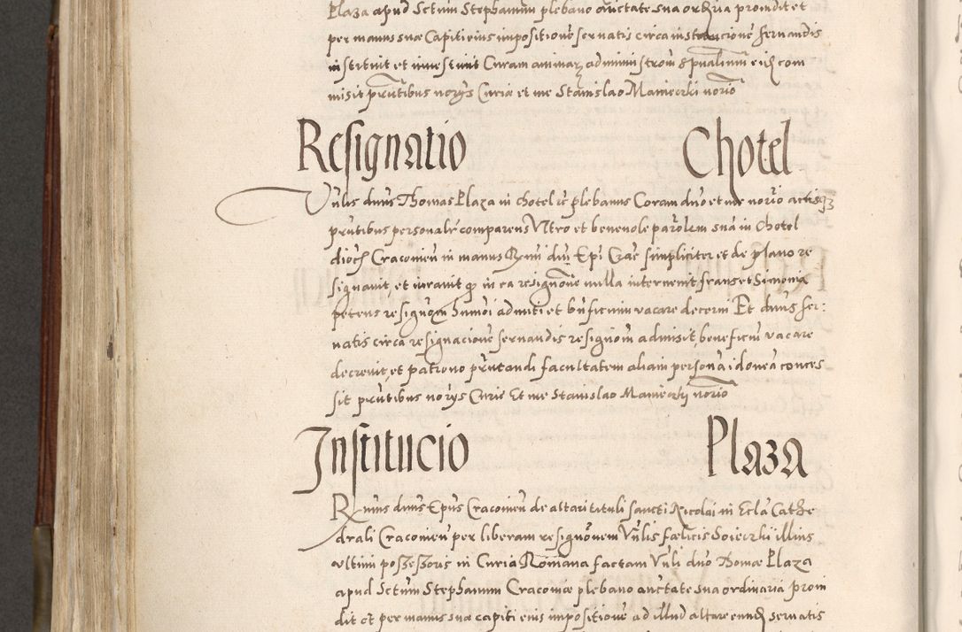 Zdjęcie nr 561 dla obiektu archiwalnego: Acta actorum, constitutionum, obligationum, resignationum, quietationum tempore R. D. Petr Myszkowski, episcopi Cracoviensis, qui post mortem R. D. Francisci Krasiński, episcopi Cracoviensis solius Dei optimi maximi benignitate, Serenissimi Stephani regis Poloniase favore et clementia ex Plocensi ad Cracoviensem auctoritate Ssmi Gregorii XIII successit ab anno 1577 mense Novembri ad annum 1591 mensem Aprilem successive acticatorum.