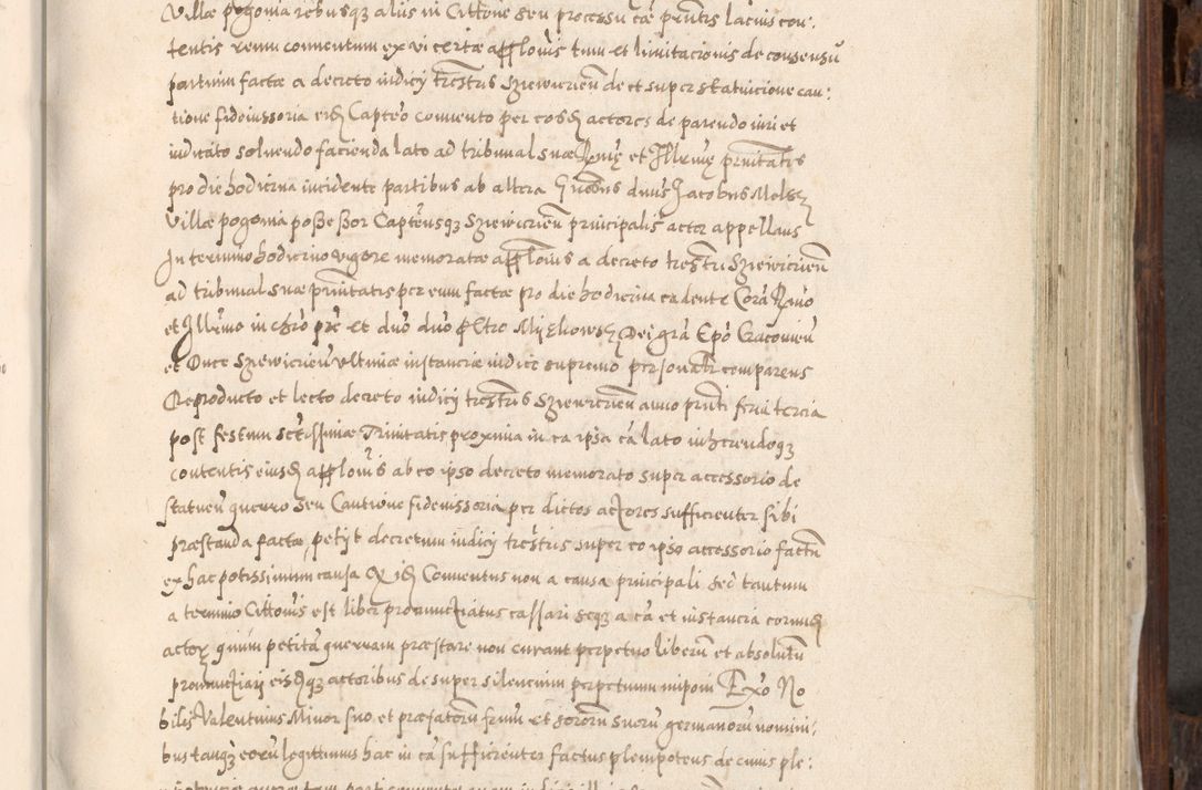 Zdjęcie nr 552 dla obiektu archiwalnego: Acta actorum, constitutionum, obligationum, resignationum, quietationum tempore R. D. Petr Myszkowski, episcopi Cracoviensis, qui post mortem R. D. Francisci Krasiński, episcopi Cracoviensis solius Dei optimi maximi benignitate, Serenissimi Stephani regis Poloniase favore et clementia ex Plocensi ad Cracoviensem auctoritate Ssmi Gregorii XIII successit ab anno 1577 mense Novembri ad annum 1591 mensem Aprilem successive acticatorum.