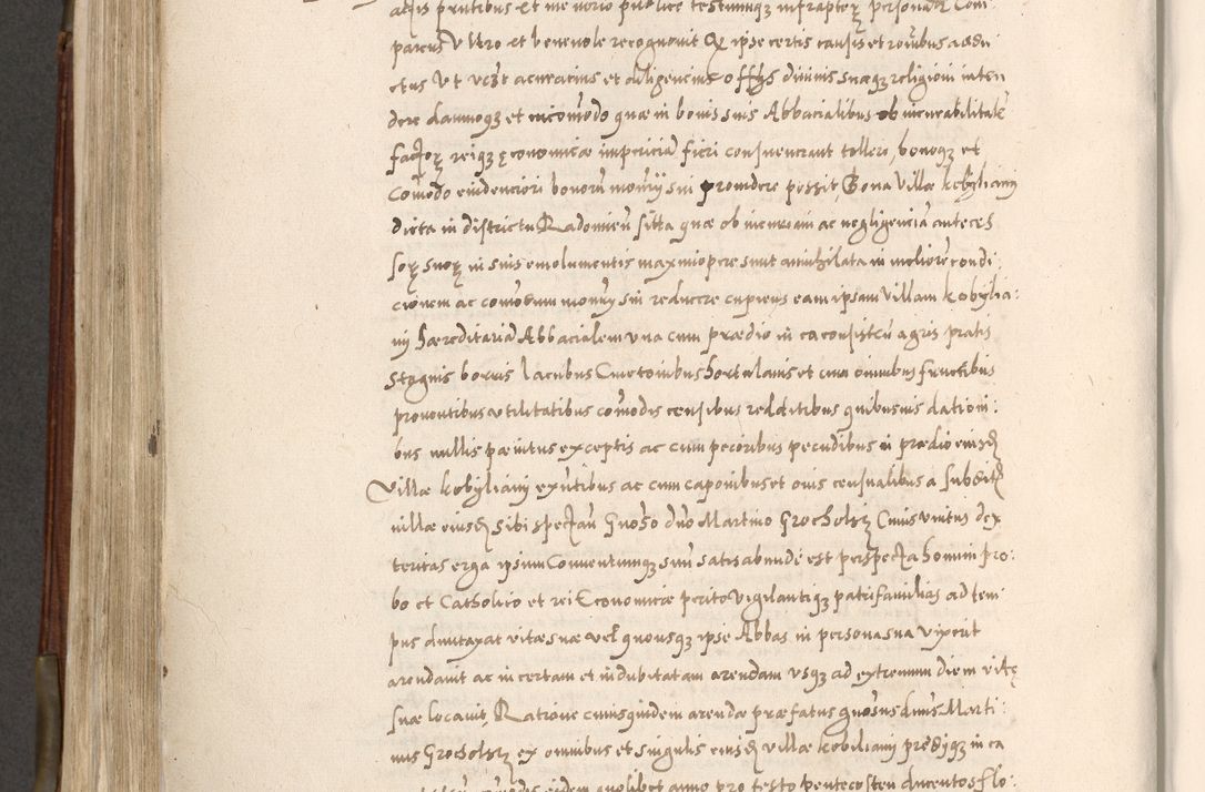 Zdjęcie nr 547 dla obiektu archiwalnego: Acta actorum, constitutionum, obligationum, resignationum, quietationum tempore R. D. Petr Myszkowski, episcopi Cracoviensis, qui post mortem R. D. Francisci Krasiński, episcopi Cracoviensis solius Dei optimi maximi benignitate, Serenissimi Stephani regis Poloniase favore et clementia ex Plocensi ad Cracoviensem auctoritate Ssmi Gregorii XIII successit ab anno 1577 mense Novembri ad annum 1591 mensem Aprilem successive acticatorum.
