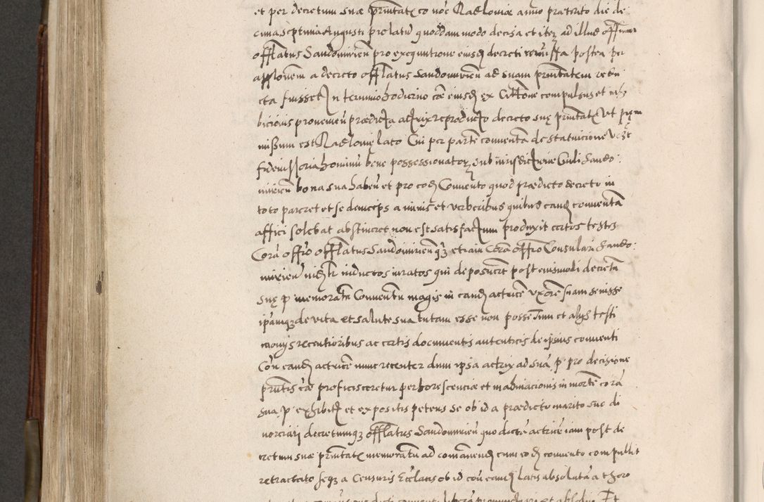 Zdjęcie nr 543 dla obiektu archiwalnego: Acta actorum, constitutionum, obligationum, resignationum, quietationum tempore R. D. Petr Myszkowski, episcopi Cracoviensis, qui post mortem R. D. Francisci Krasiński, episcopi Cracoviensis solius Dei optimi maximi benignitate, Serenissimi Stephani regis Poloniase favore et clementia ex Plocensi ad Cracoviensem auctoritate Ssmi Gregorii XIII successit ab anno 1577 mense Novembri ad annum 1591 mensem Aprilem successive acticatorum.