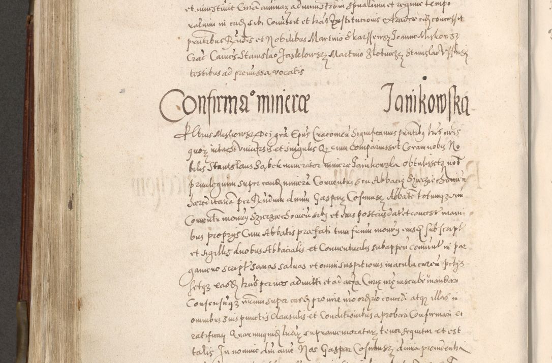 Zdjęcie nr 537 dla obiektu archiwalnego: Acta actorum, constitutionum, obligationum, resignationum, quietationum tempore R. D. Petr Myszkowski, episcopi Cracoviensis, qui post mortem R. D. Francisci Krasiński, episcopi Cracoviensis solius Dei optimi maximi benignitate, Serenissimi Stephani regis Poloniase favore et clementia ex Plocensi ad Cracoviensem auctoritate Ssmi Gregorii XIII successit ab anno 1577 mense Novembri ad annum 1591 mensem Aprilem successive acticatorum.
