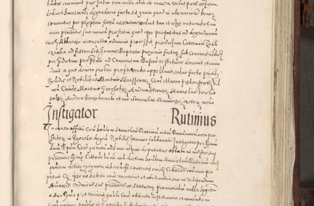 Zdjęcie nr 532 dla obiektu archiwalnego: Acta actorum, constitutionum, obligationum, resignationum, quietationum tempore R. D. Petr Myszkowski, episcopi Cracoviensis, qui post mortem R. D. Francisci Krasiński, episcopi Cracoviensis solius Dei optimi maximi benignitate, Serenissimi Stephani regis Poloniase favore et clementia ex Plocensi ad Cracoviensem auctoritate Ssmi Gregorii XIII successit ab anno 1577 mense Novembri ad annum 1591 mensem Aprilem successive acticatorum.
