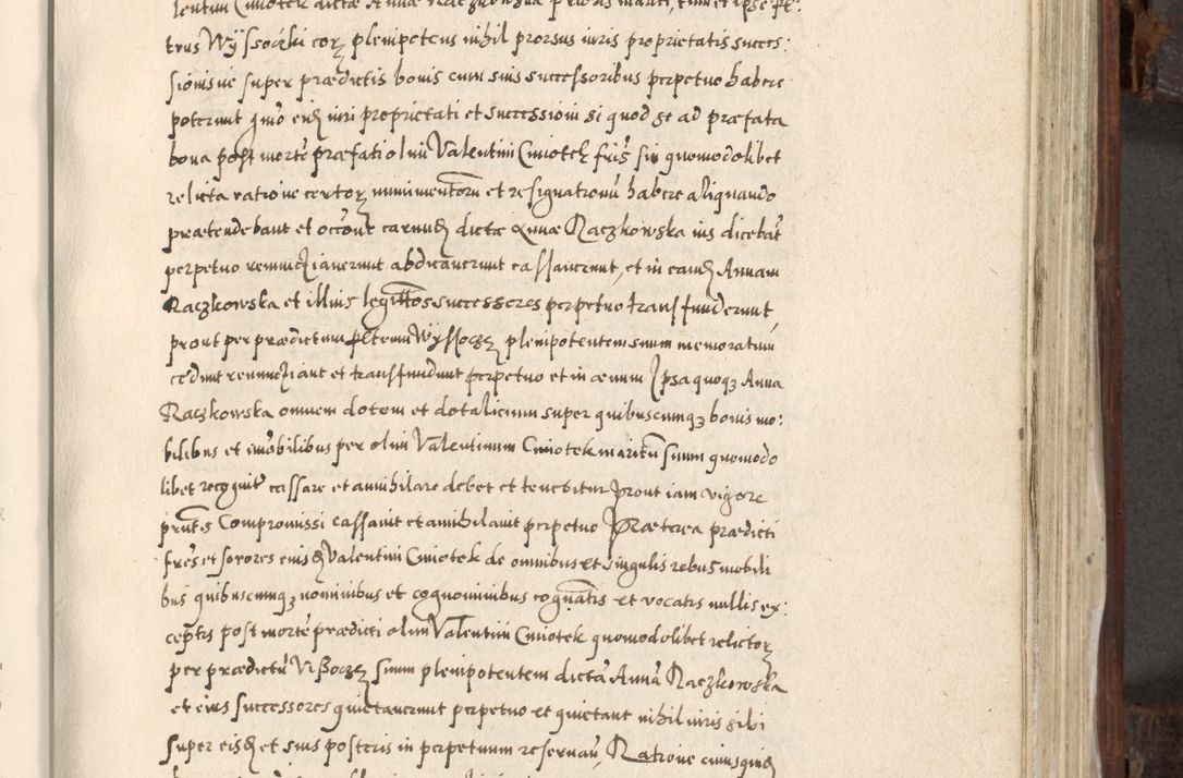 Zdjęcie nr 512 dla obiektu archiwalnego: Acta actorum, constitutionum, obligationum, resignationum, quietationum tempore R. D. Petr Myszkowski, episcopi Cracoviensis, qui post mortem R. D. Francisci Krasiński, episcopi Cracoviensis solius Dei optimi maximi benignitate, Serenissimi Stephani regis Poloniase favore et clementia ex Plocensi ad Cracoviensem auctoritate Ssmi Gregorii XIII successit ab anno 1577 mense Novembri ad annum 1591 mensem Aprilem successive acticatorum.