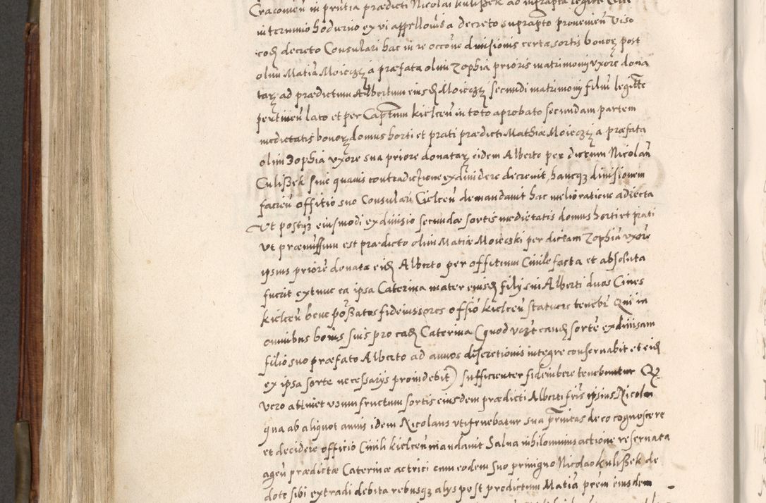 Zdjęcie nr 507 dla obiektu archiwalnego: Acta actorum, constitutionum, obligationum, resignationum, quietationum tempore R. D. Petr Myszkowski, episcopi Cracoviensis, qui post mortem R. D. Francisci Krasiński, episcopi Cracoviensis solius Dei optimi maximi benignitate, Serenissimi Stephani regis Poloniase favore et clementia ex Plocensi ad Cracoviensem auctoritate Ssmi Gregorii XIII successit ab anno 1577 mense Novembri ad annum 1591 mensem Aprilem successive acticatorum.
