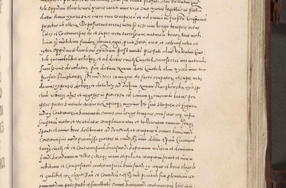 Zdjęcie nr 510 dla obiektu archiwalnego: Acta actorum, constitutionum, obligationum, resignationum, quietationum tempore R. D. Petr Myszkowski, episcopi Cracoviensis, qui post mortem R. D. Francisci Krasiński, episcopi Cracoviensis solius Dei optimi maximi benignitate, Serenissimi Stephani regis Poloniase favore et clementia ex Plocensi ad Cracoviensem auctoritate Ssmi Gregorii XIII successit ab anno 1577 mense Novembri ad annum 1591 mensem Aprilem successive acticatorum.