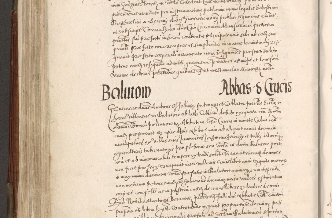 Zdjęcie nr 505 dla obiektu archiwalnego: Acta actorum, constitutionum, obligationum, resignationum, quietationum tempore R. D. Petr Myszkowski, episcopi Cracoviensis, qui post mortem R. D. Francisci Krasiński, episcopi Cracoviensis solius Dei optimi maximi benignitate, Serenissimi Stephani regis Poloniase favore et clementia ex Plocensi ad Cracoviensem auctoritate Ssmi Gregorii XIII successit ab anno 1577 mense Novembri ad annum 1591 mensem Aprilem successive acticatorum.