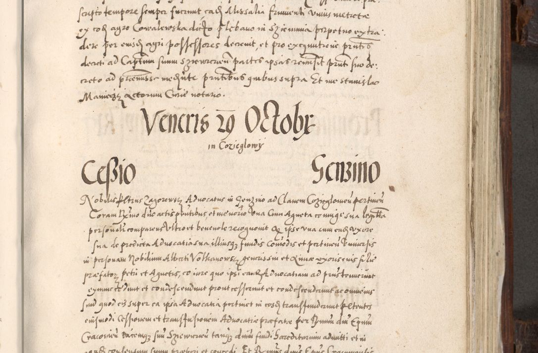 Zdjęcie nr 498 dla obiektu archiwalnego: Acta actorum, constitutionum, obligationum, resignationum, quietationum tempore R. D. Petr Myszkowski, episcopi Cracoviensis, qui post mortem R. D. Francisci Krasiński, episcopi Cracoviensis solius Dei optimi maximi benignitate, Serenissimi Stephani regis Poloniase favore et clementia ex Plocensi ad Cracoviensem auctoritate Ssmi Gregorii XIII successit ab anno 1577 mense Novembri ad annum 1591 mensem Aprilem successive acticatorum.
